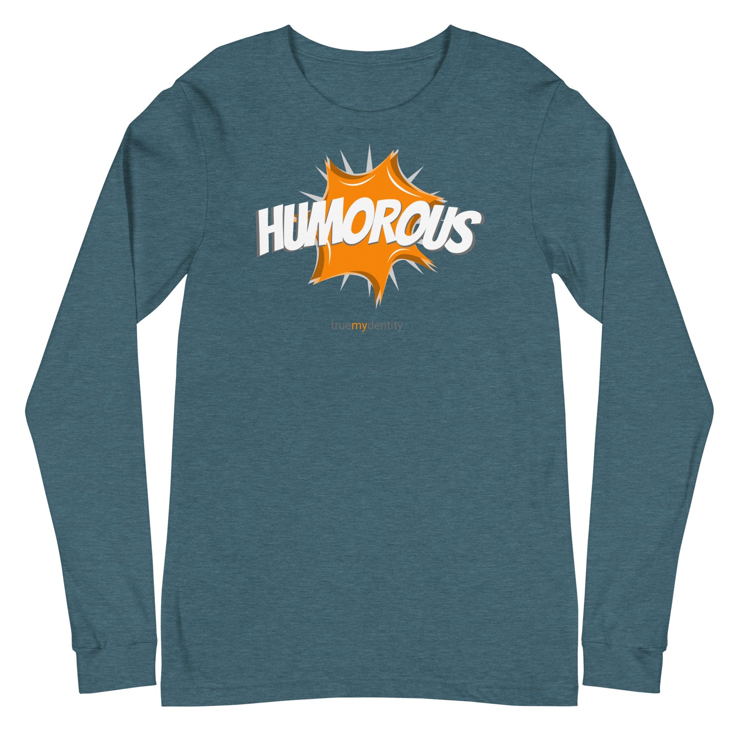 HUMOROUS Long Sleeve Shirt Action Design | Unisex