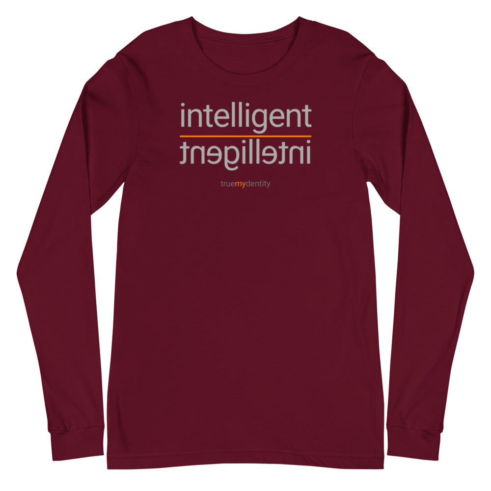 INTELLIGENT Long Sleeve Shirt Reflection Design | Unisex