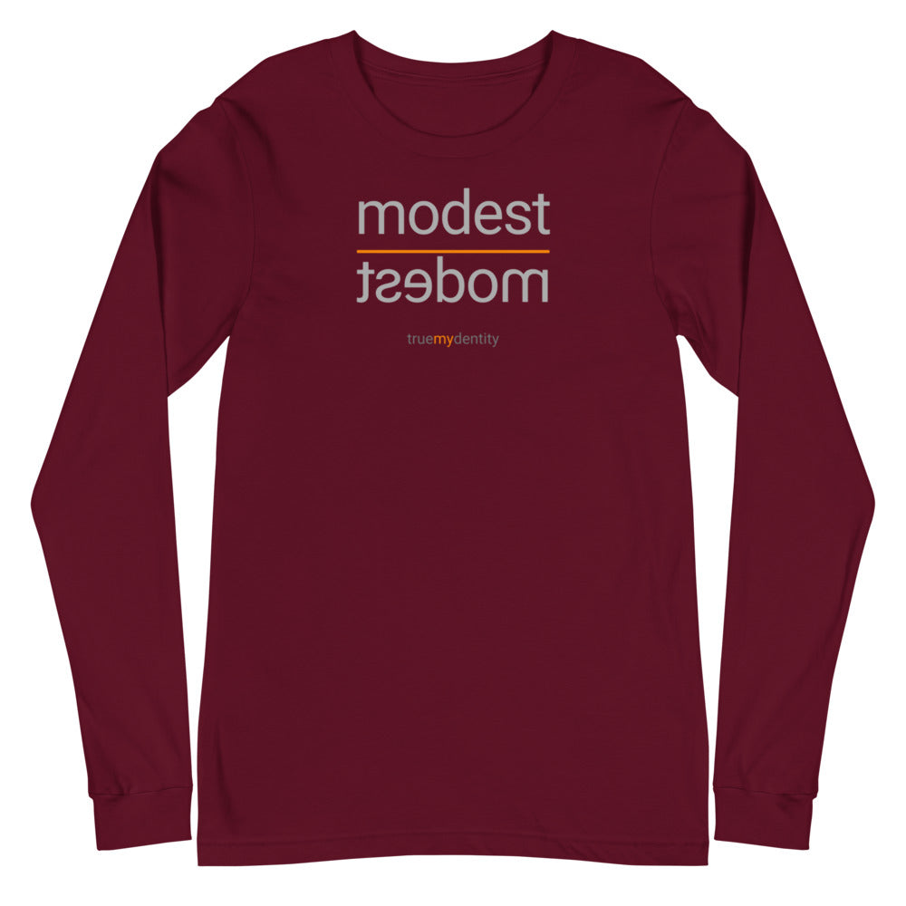 MODEST Long Sleeve Shirt Reflection Design | Unisex