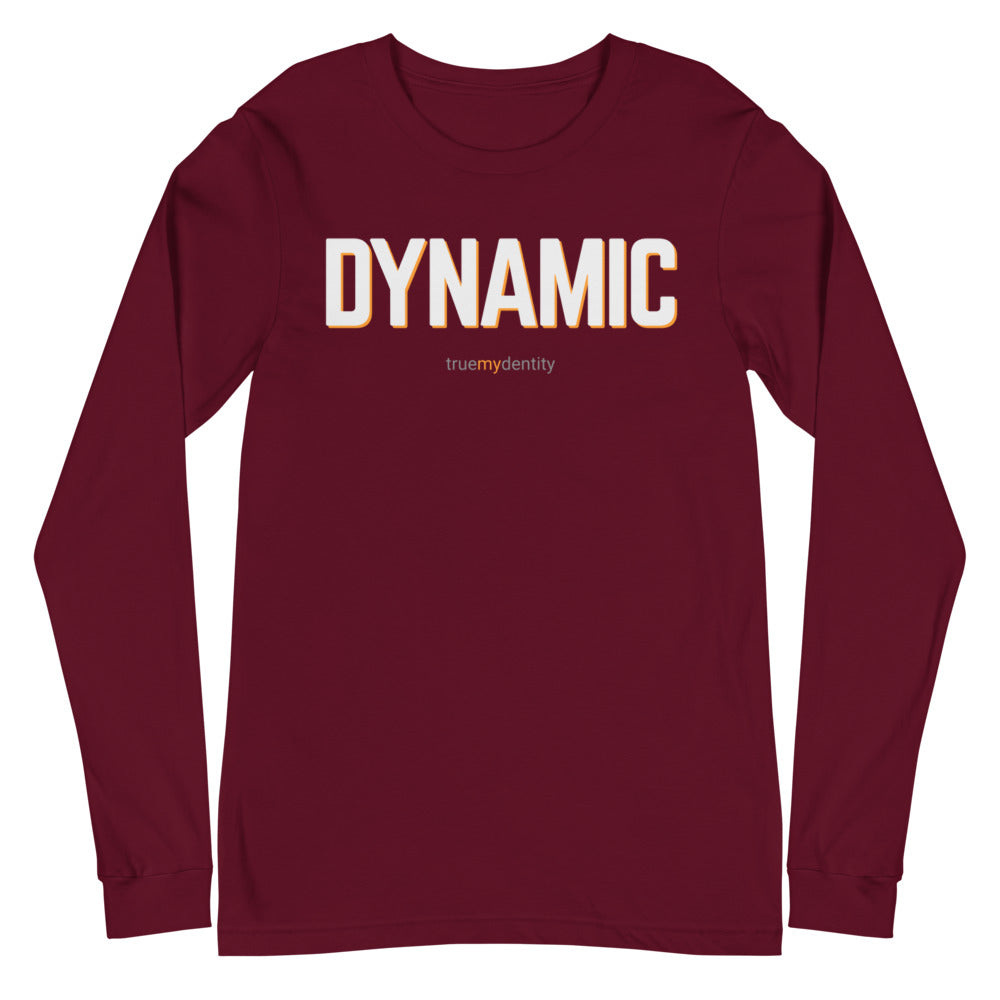 DYNAMIC Long Sleeve Shirt Bold Design | Unisex