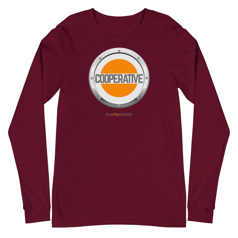 COOPERATIVE Long Sleeve Shirt Core Design | Unisex