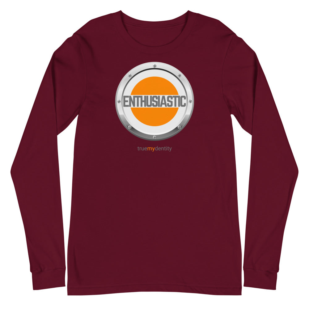 ENTHUSIASTIC Long Sleeve Shirt Core Design | Unisex