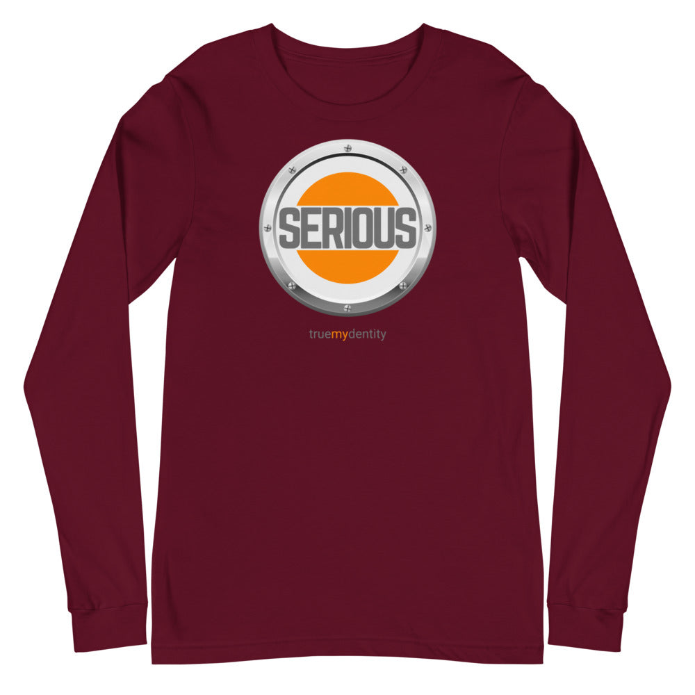 SERIOUS Long Sleeve Shirt Core Design | Unisex