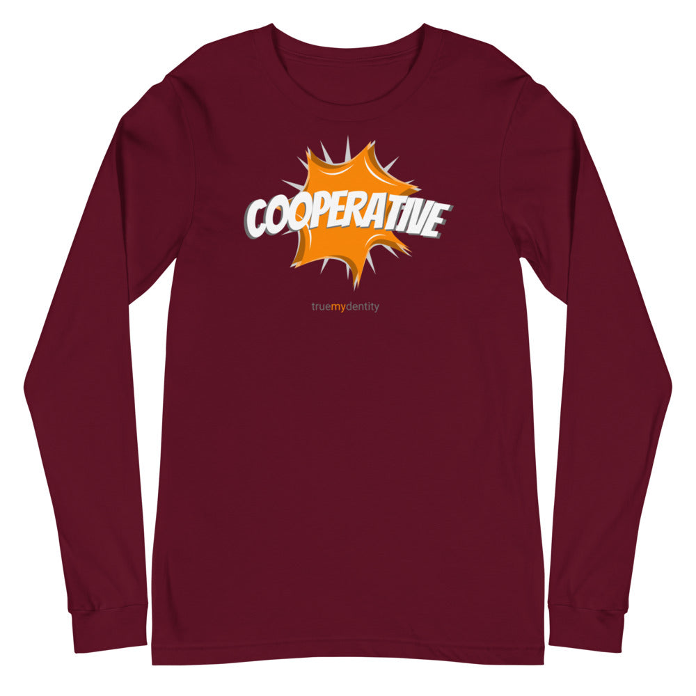 COOPERATIVE Long Sleeve Shirt Action Design | Unisex