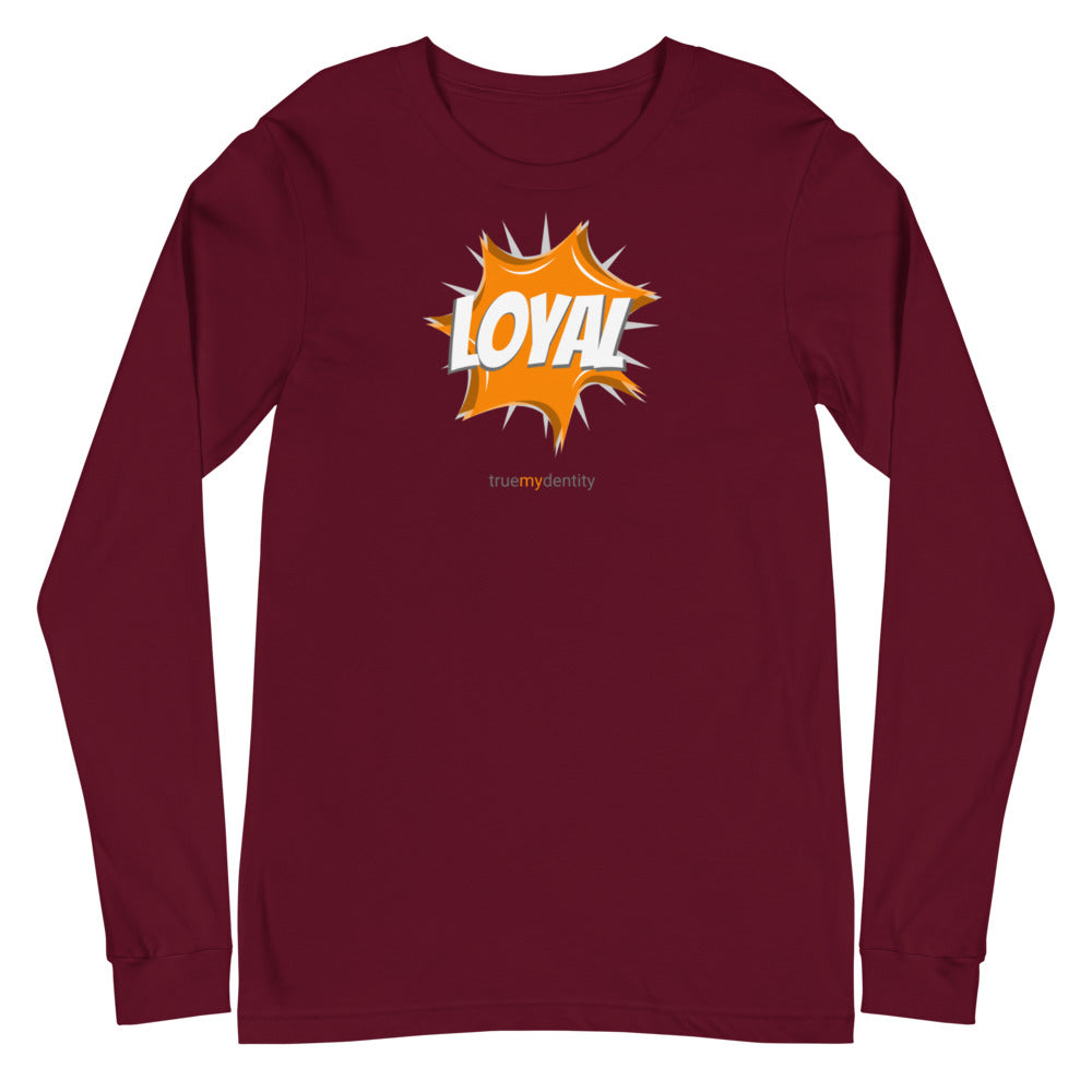 LOYAL Long Sleeve Shirt Action Design | Unisex