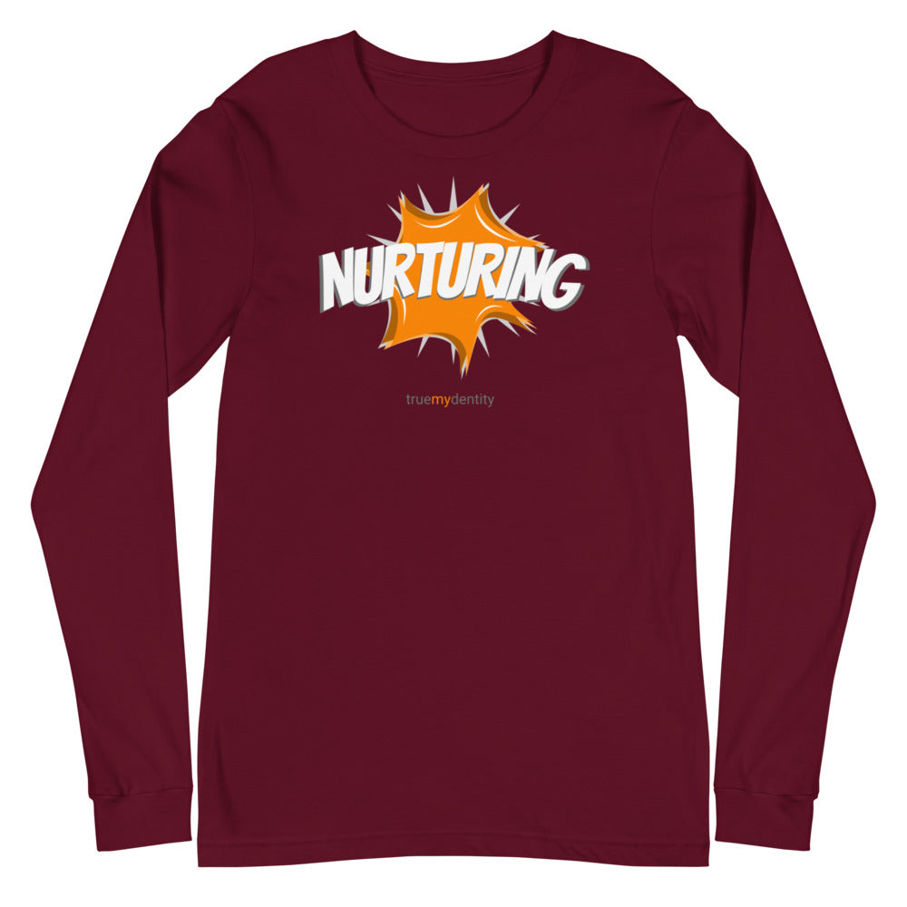 NURTURING Long Sleeve Shirt Action Design | Unisex