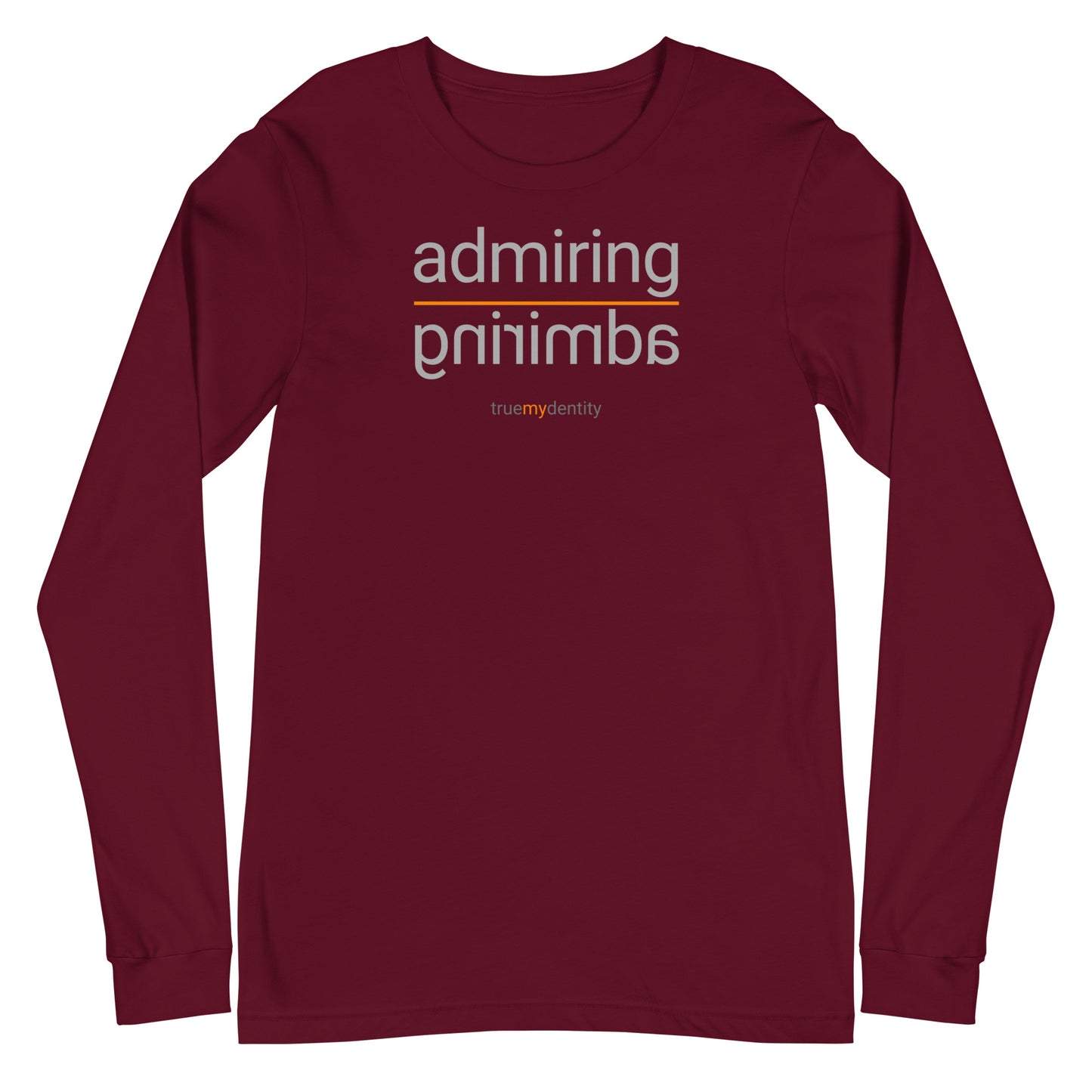 ADMIRING Long Sleeve Shirt Reflection Design | Unisex