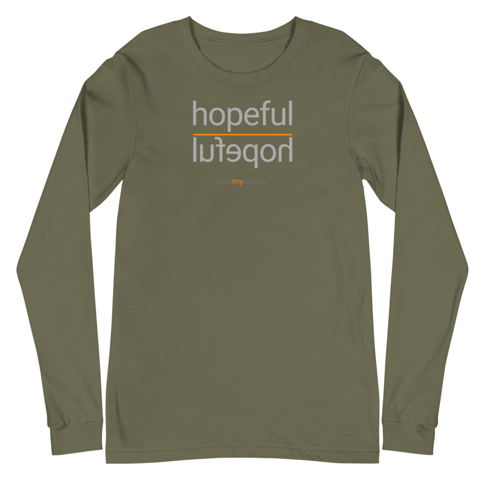 HOPEFUL Long Sleeve Shirt Reflection Design | Unisex