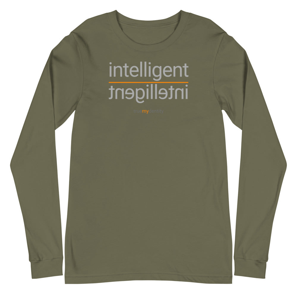 INTELLIGENT Long Sleeve Shirt Reflection Design | Unisex