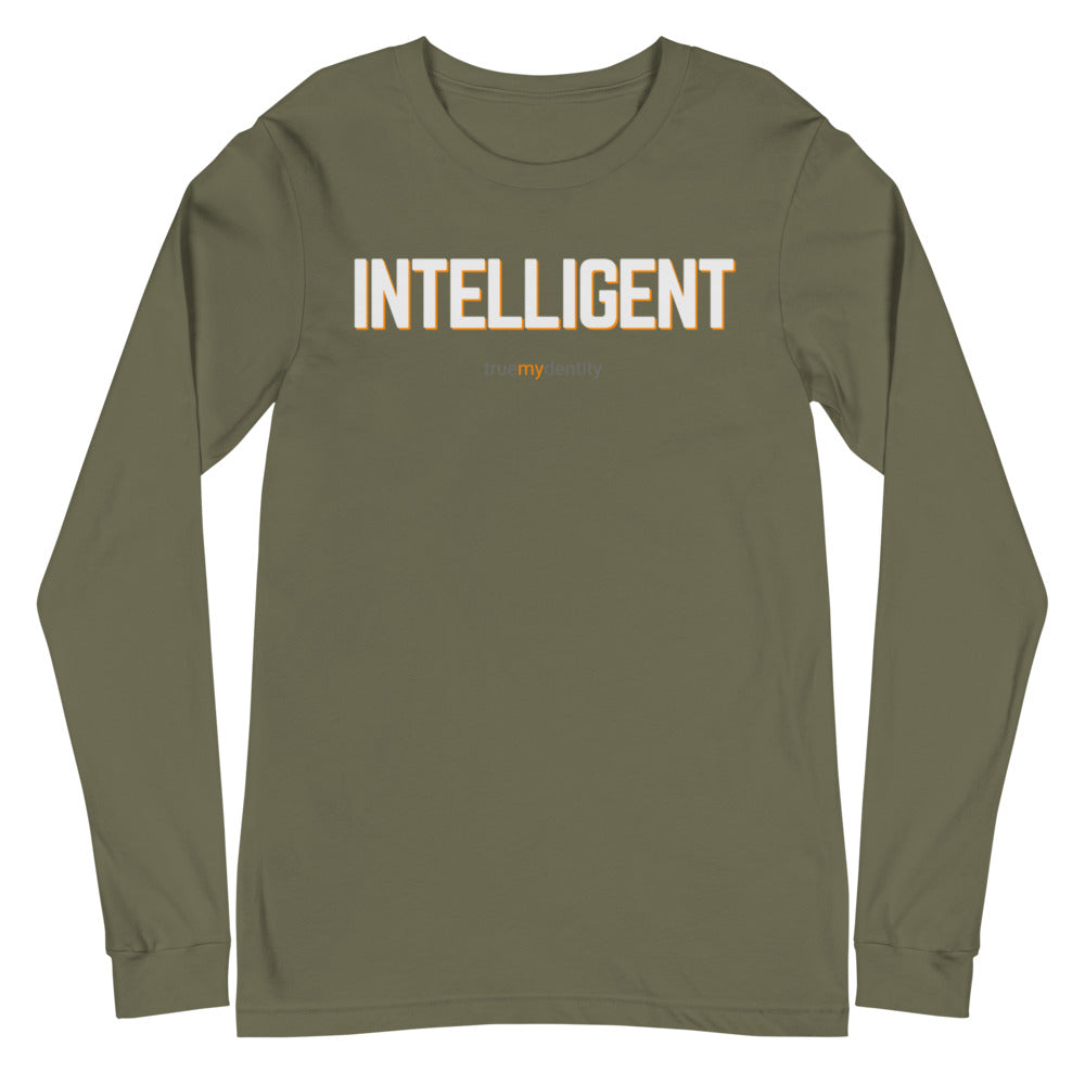 INTELLIGENT Long Sleeve Shirt Bold Design | Unisex