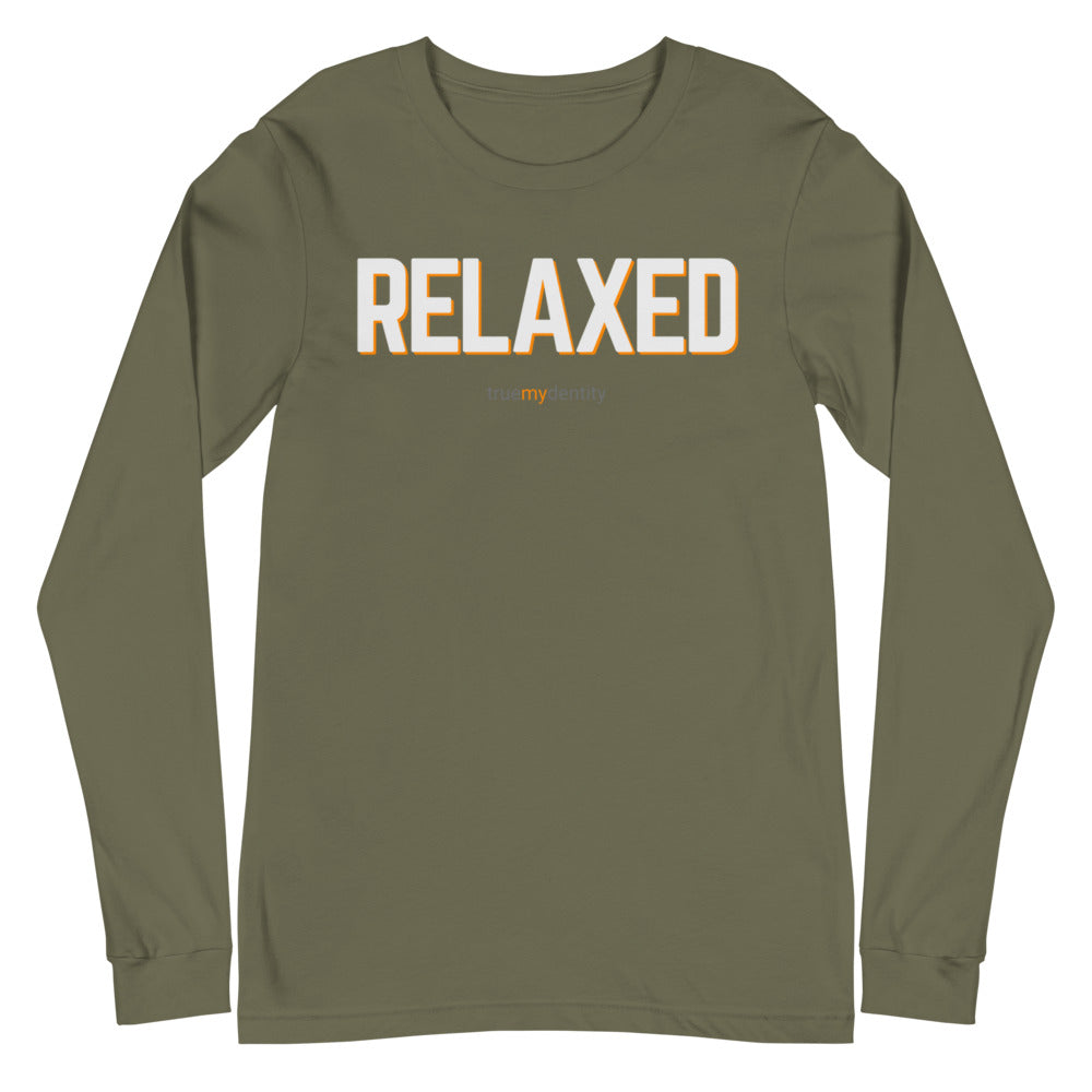 RELAXED Long Sleeve Shirt Bold Design | Unisex