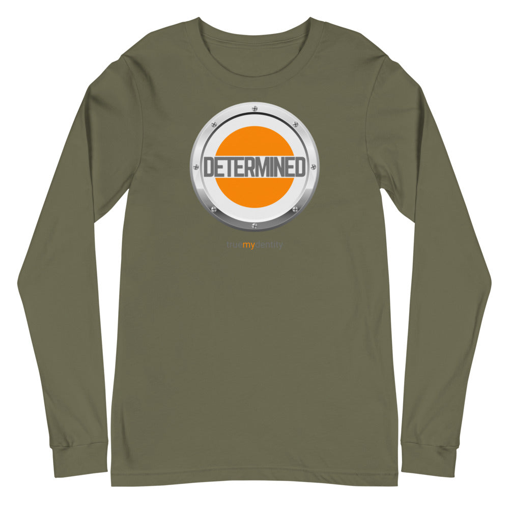 DETERMINED Long Sleeve Shirt Core Design | Unisex
