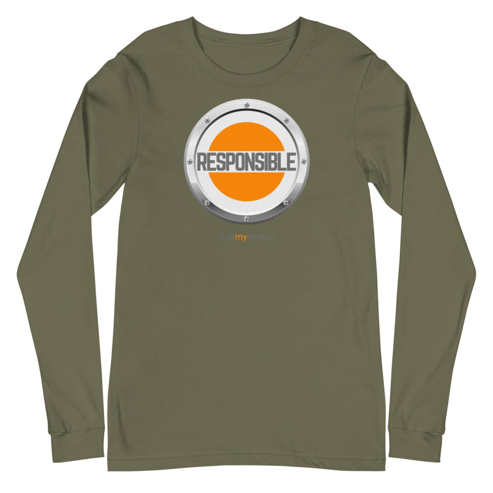 RESPONSIBLE Long Sleeve Shirt Core Design | Unisex