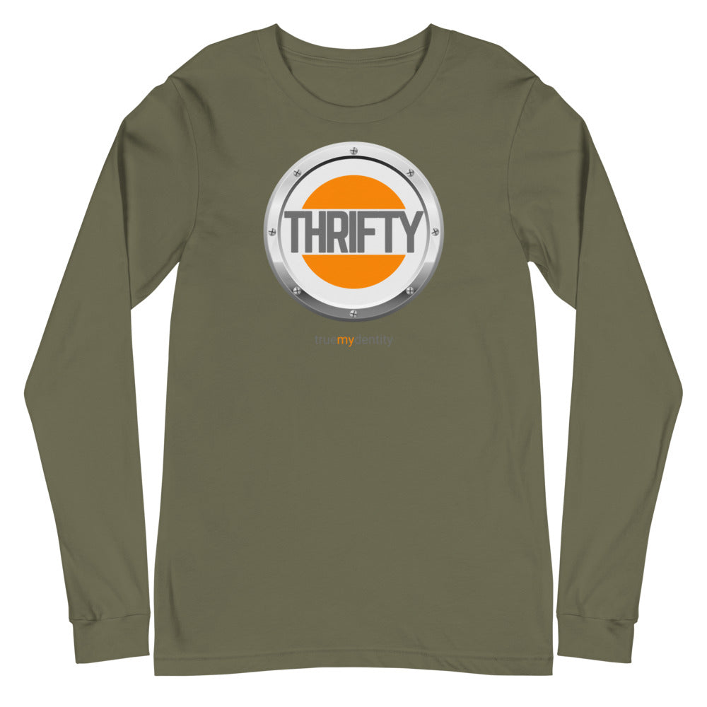 THRIFTY Long Sleeve Shirt Core Design | Unisex