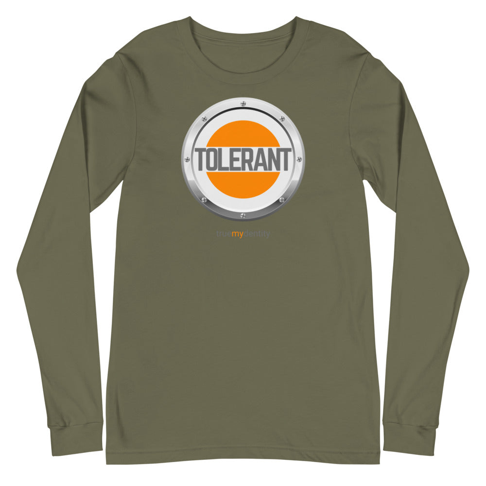 TOLERANT Long Sleeve Shirt Core Design | Unisex