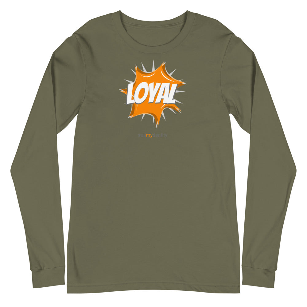 LOYAL Long Sleeve Shirt Action Design | Unisex