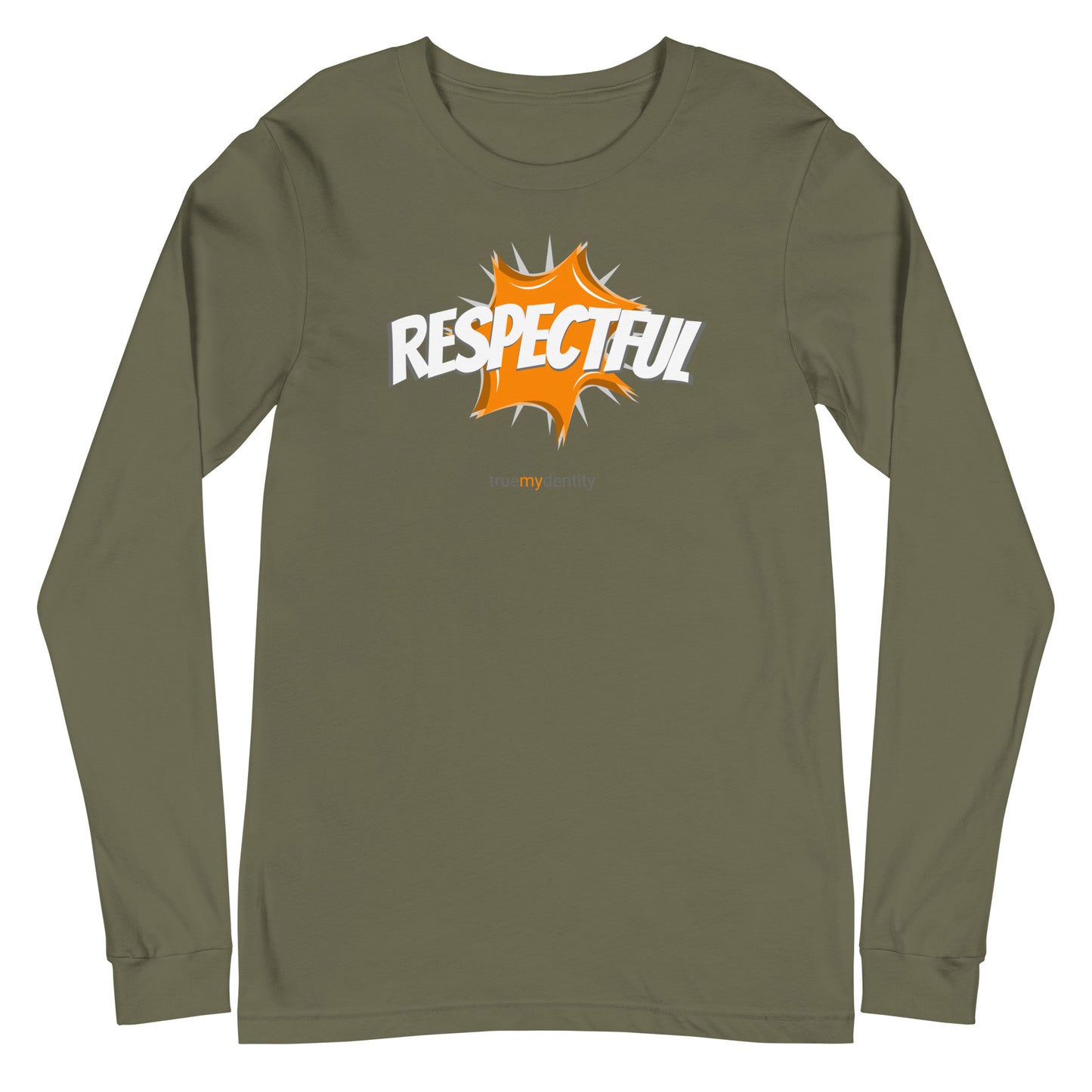 RESPECTFUL Long Sleeve Shirt Action Design | Unisex