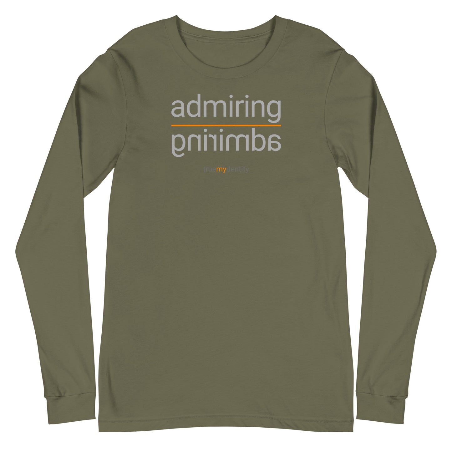 ADMIRING Long Sleeve Shirt Reflection Design | Unisex