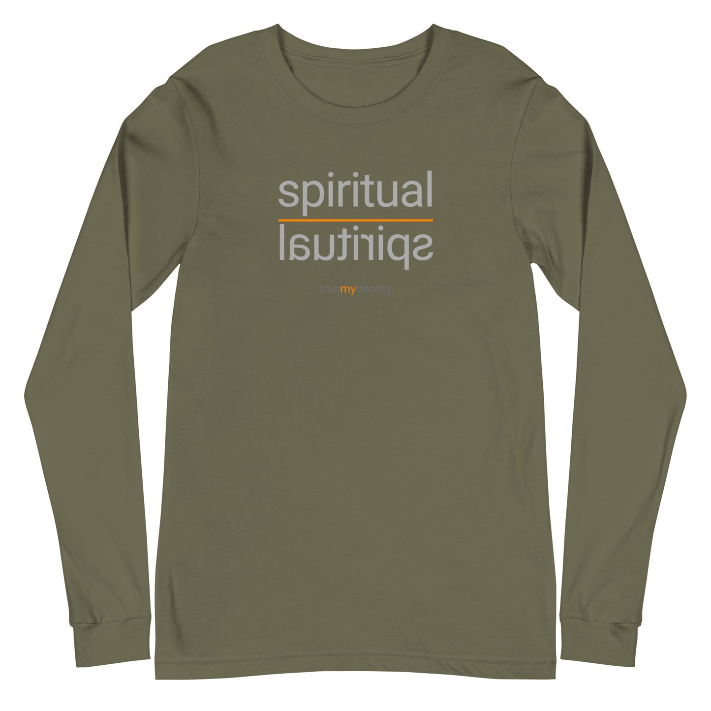 SPIRITUAL Long Sleeve Shirt Reflection Design | Unisex