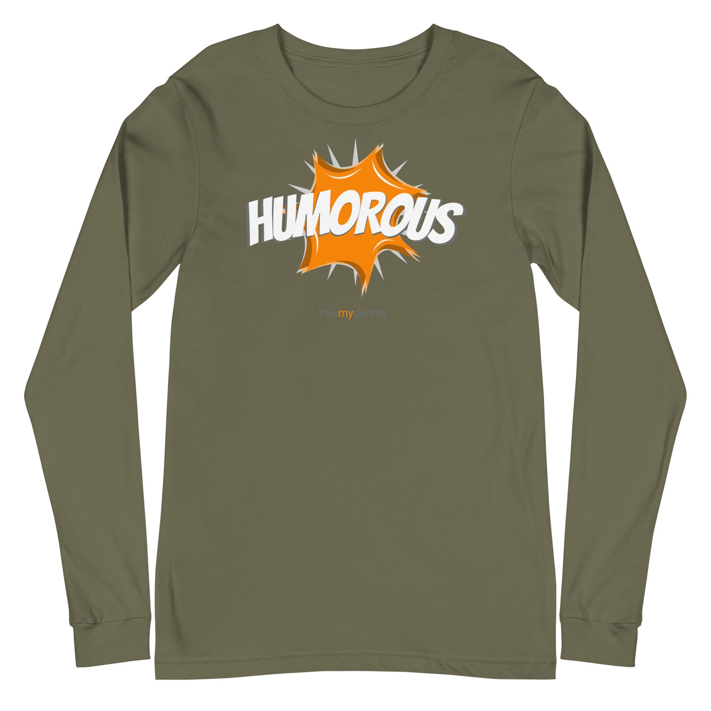 HUMOROUS Long Sleeve Shirt Action Design | Unisex