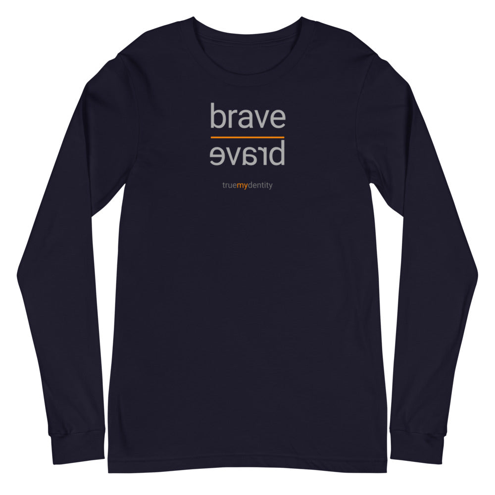 BRAVE Long Sleeve Shirt Reflection Design | Unisex