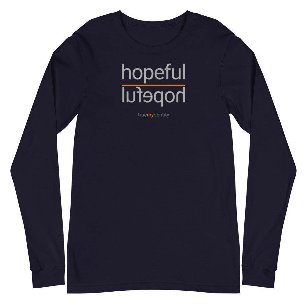 HOPEFUL Long Sleeve Shirt Reflection Design | Unisex