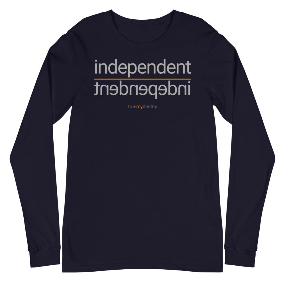 INDEPENDENT Long Sleeve Shirt Reflection Design | Unisex