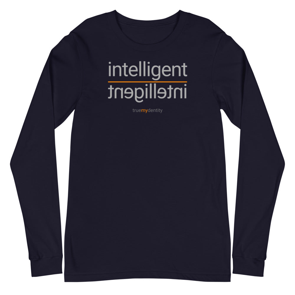 INTELLIGENT Long Sleeve Shirt Reflection Design | Unisex