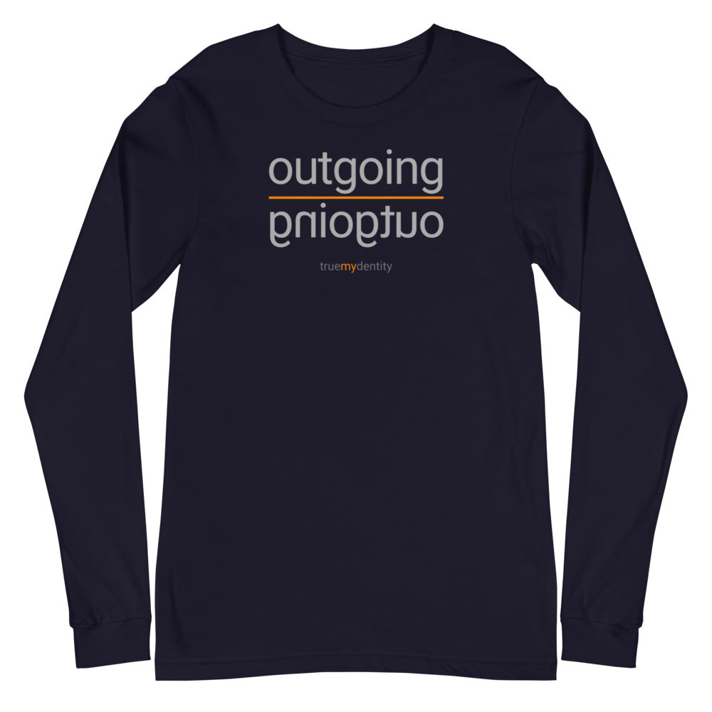 OUTGOING Long Sleeve Shirt Reflection Design | Unisex