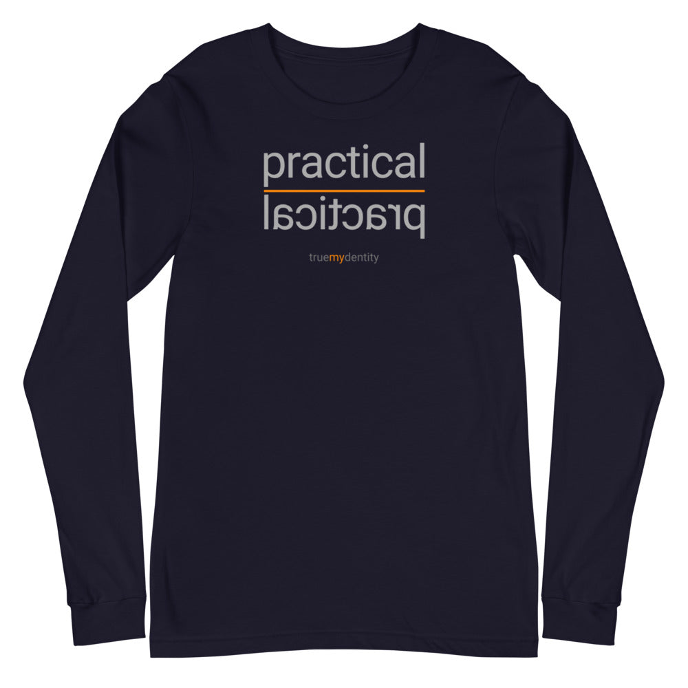 PRACTICAL Long Sleeve Shirt Reflection Design | Unisex