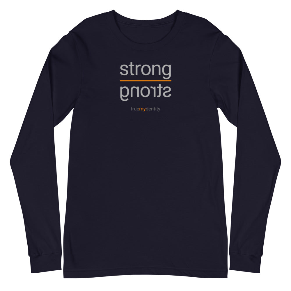 STRONG Long Sleeve Shirt Reflection Design | Unisex