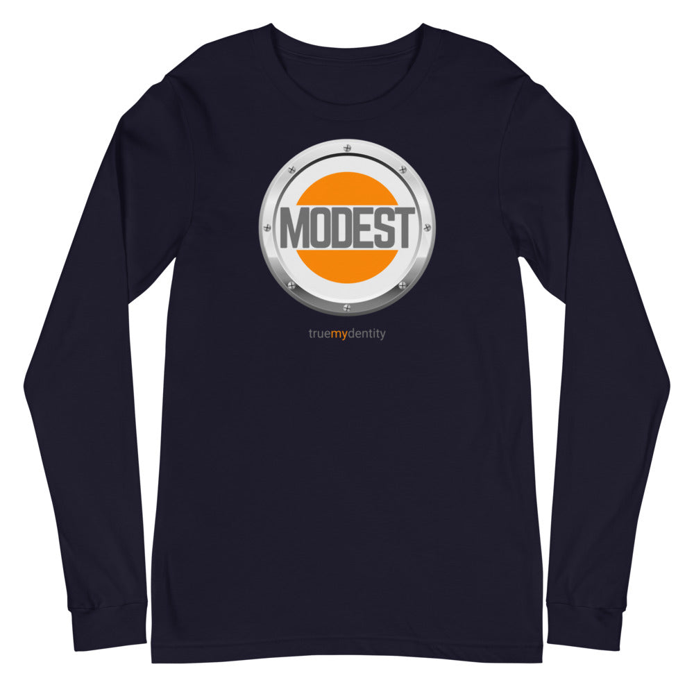 MODEST Long Sleeve Shirt Core Design | Unisex