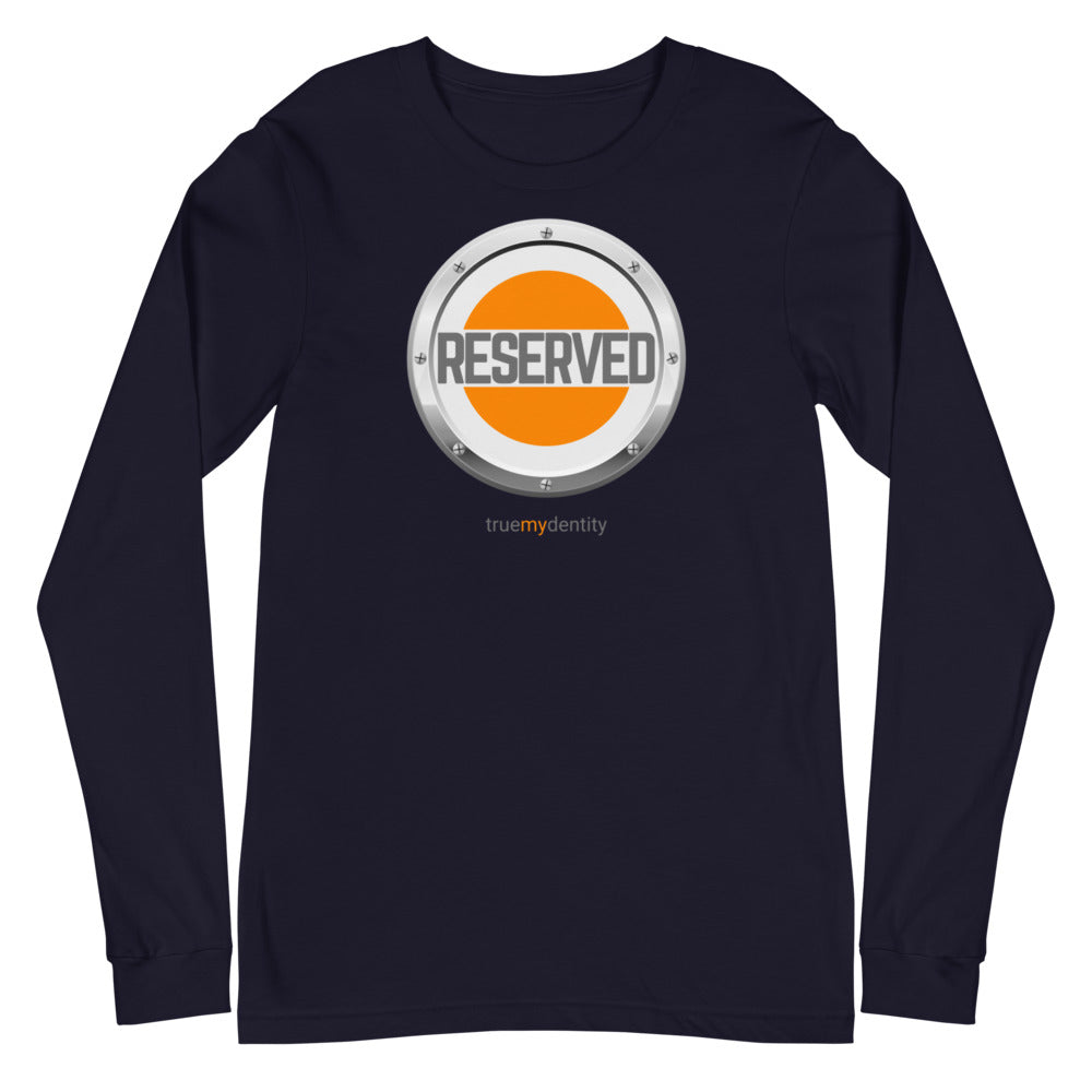 RESERVED Long Sleeve Shirt Core Design | Unisex