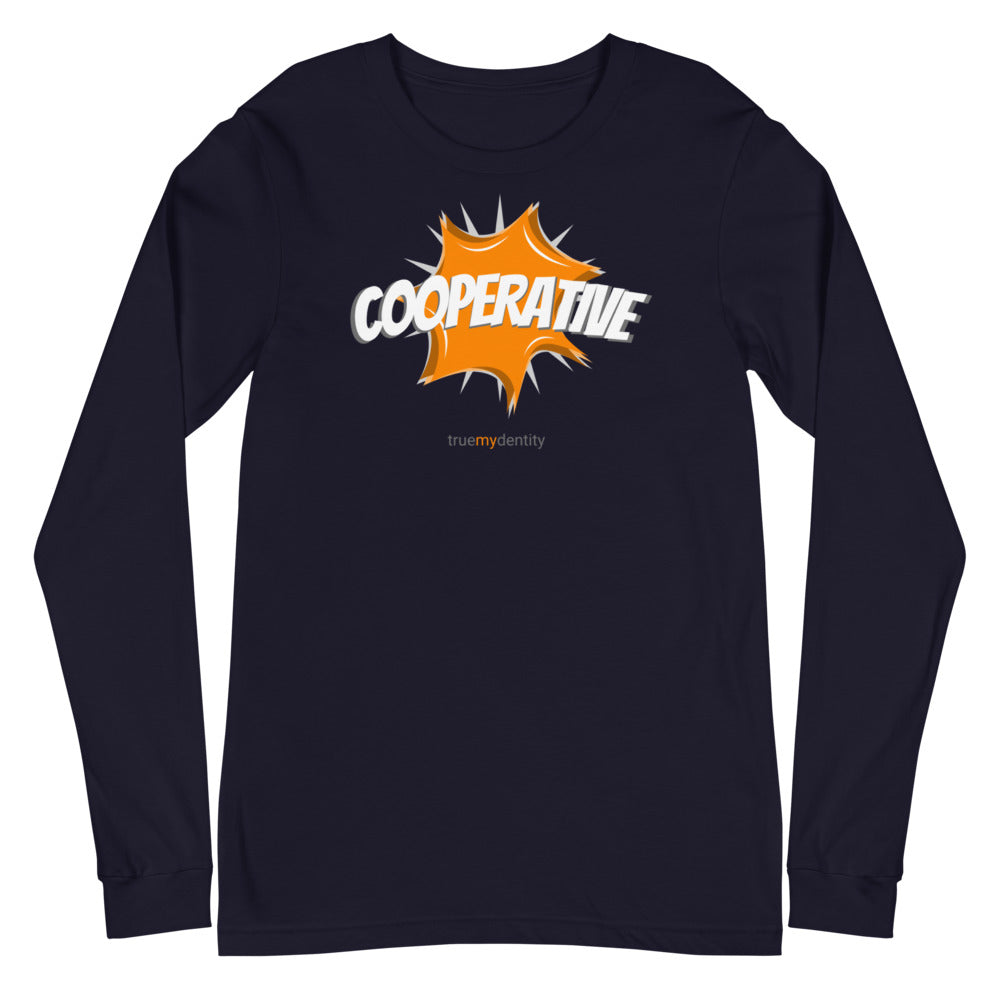 COOPERATIVE Long Sleeve Shirt Action Design | Unisex