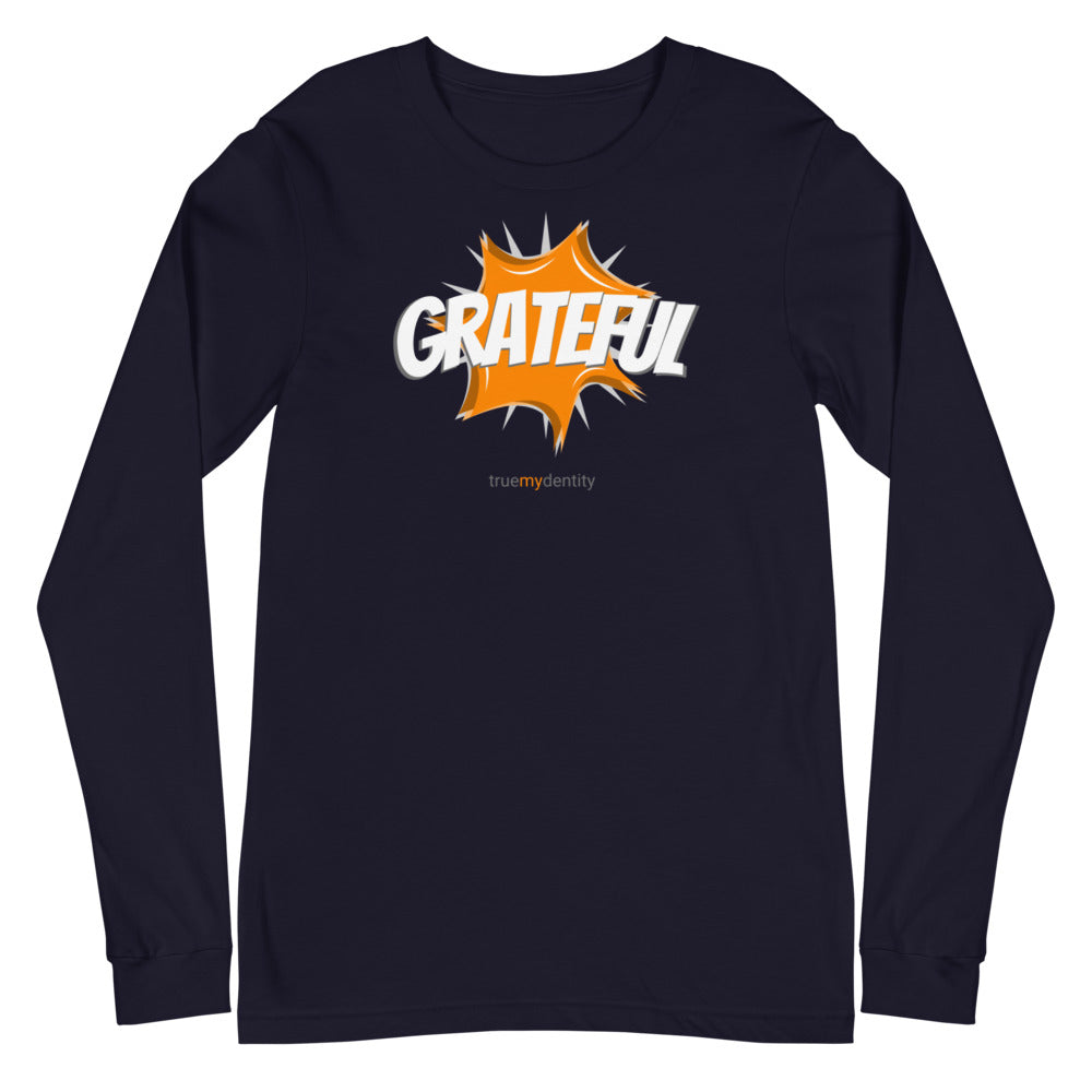 GRATEFUL Long Sleeve Shirt Action Design | Unisex