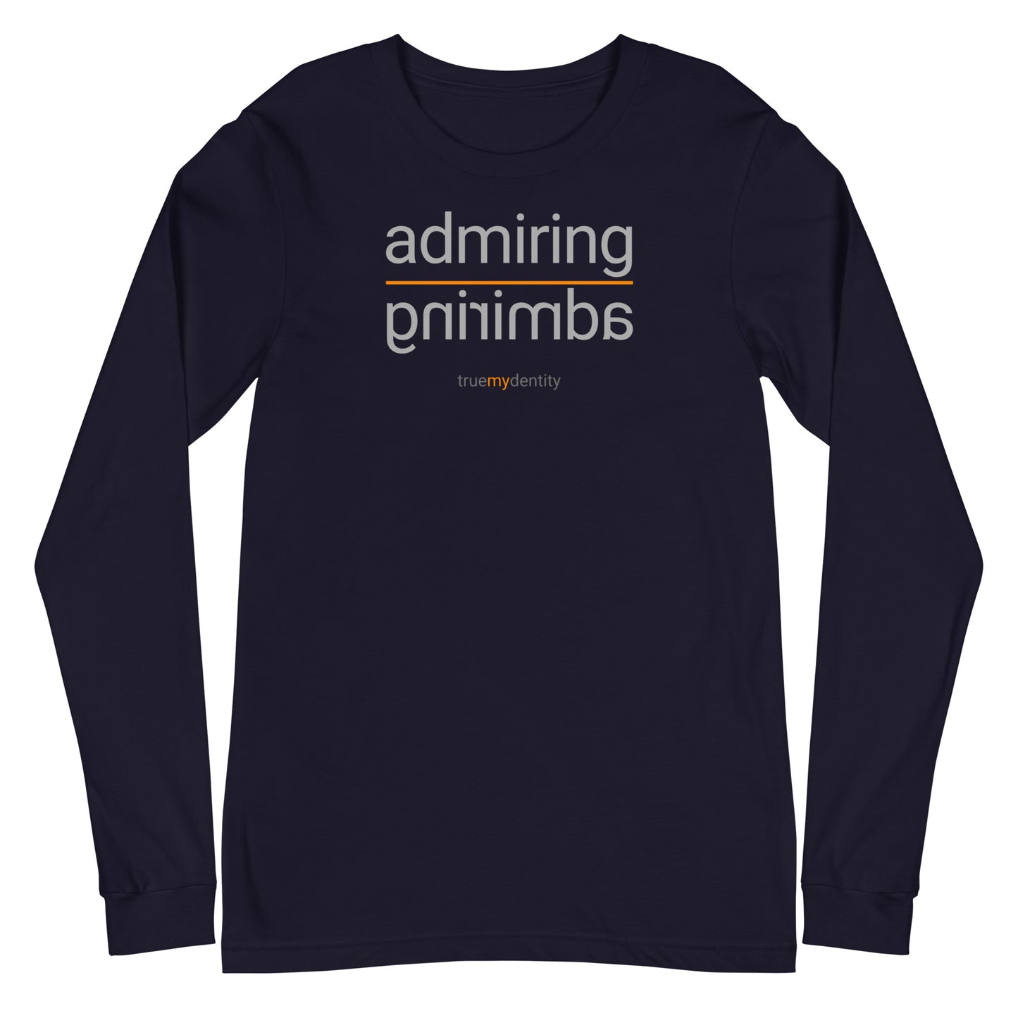 ADMIRING Long Sleeve Shirt Reflection Design | Unisex