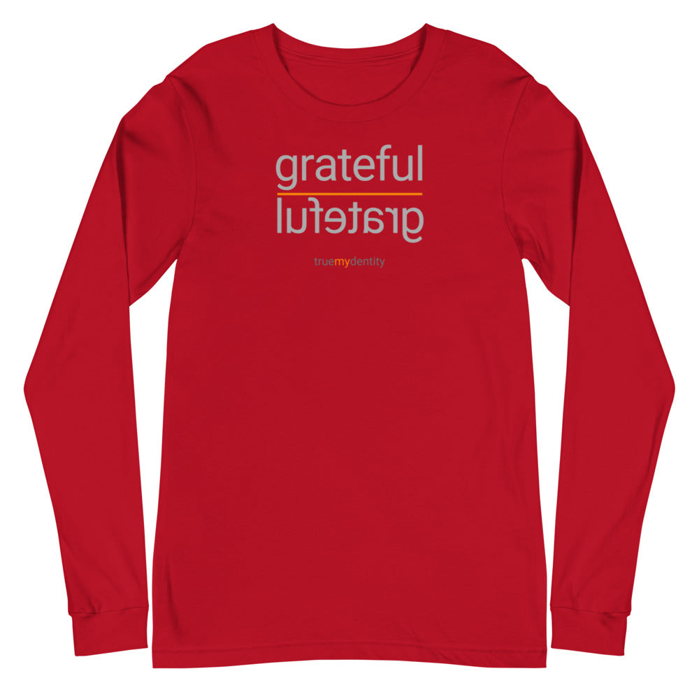 GRATEFUL Long Sleeve Shirt Reflection Design | Unisex