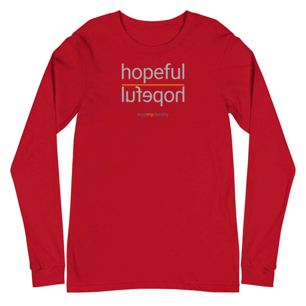 HOPEFUL Long Sleeve Shirt Reflection Design | Unisex