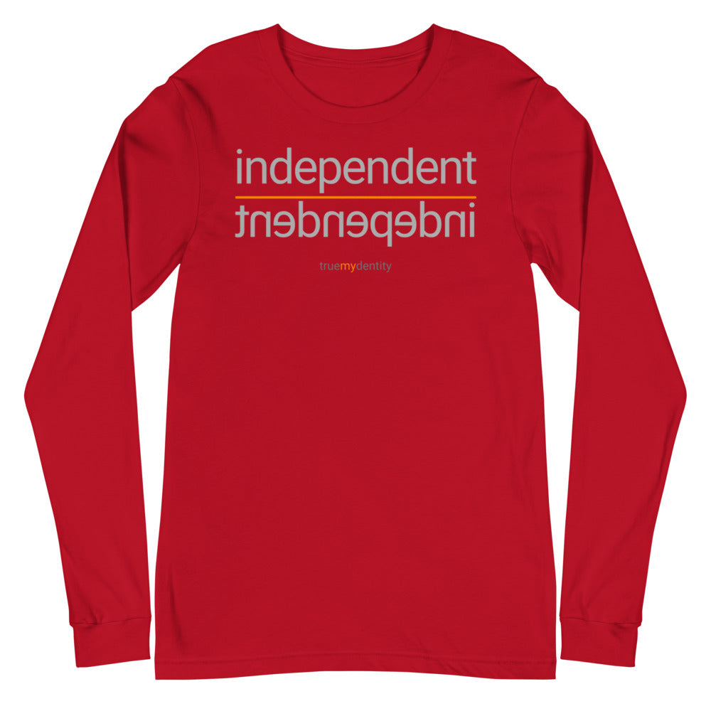 INDEPENDENT Long Sleeve Shirt Reflection Design | Unisex