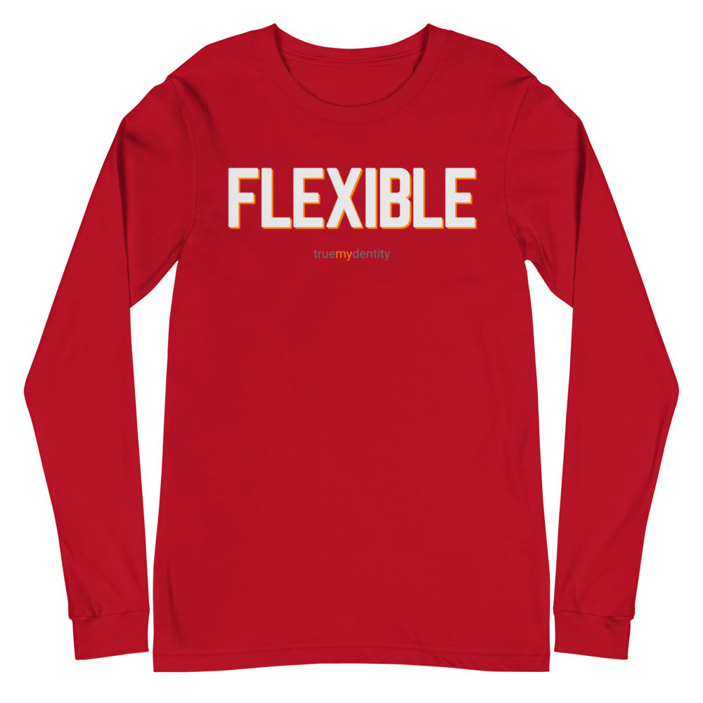 FLEXIBLE Long Sleeve Shirt Bold Design | Unisex