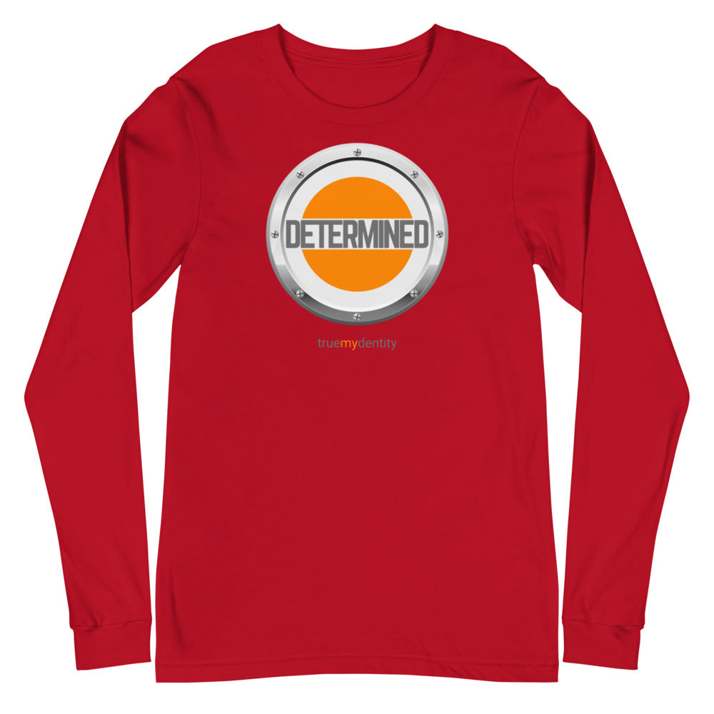 DETERMINED Long Sleeve Shirt Core Design | Unisex