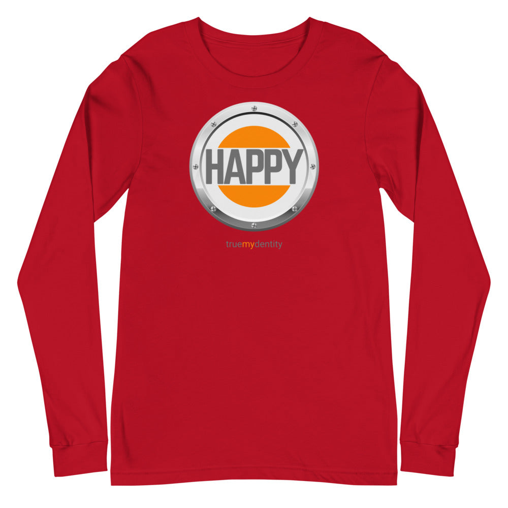 HAPPY Long Sleeve Shirt Core Design | Unisex