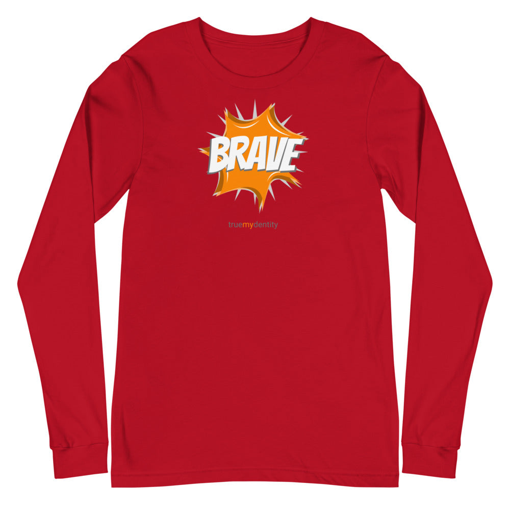 BRAVE Long Sleeve Shirt Action Design | Unisex
