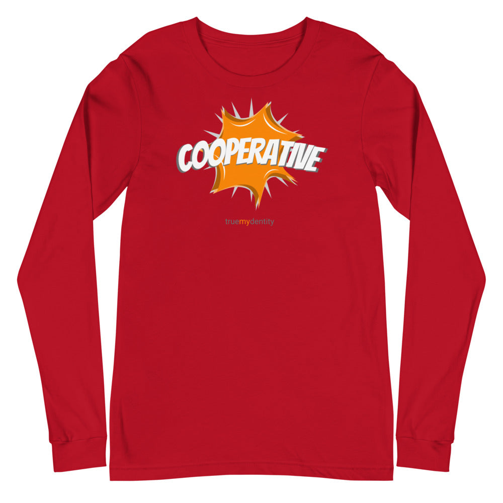 COOPERATIVE Long Sleeve Shirt Action Design | Unisex