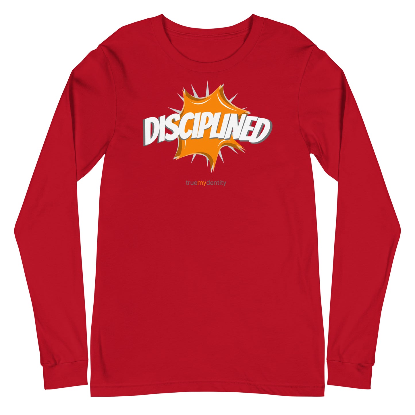 DISCIPLINED Long Sleeve Shirt Action Design | Unisex