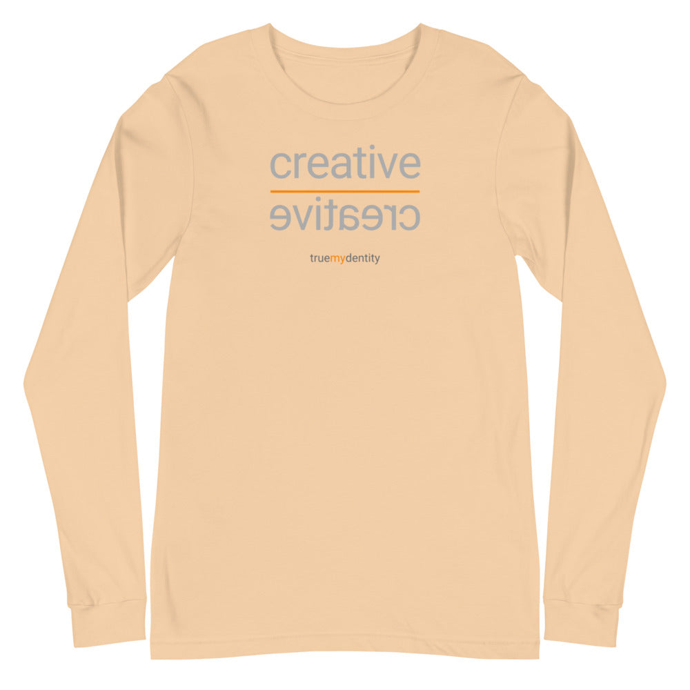 CREATIVE Long Sleeve Shirt Reflection Design | Unisex