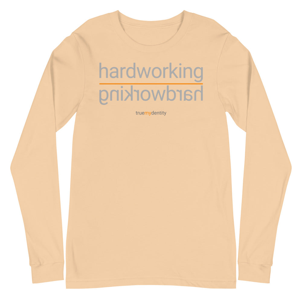 HARDWORKING Long Sleeve Shirt Reflection Design | Unisex