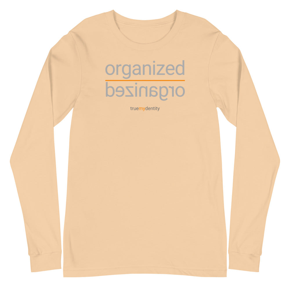 ORGANIZED Long Sleeve Shirt Reflection Design | Unisex