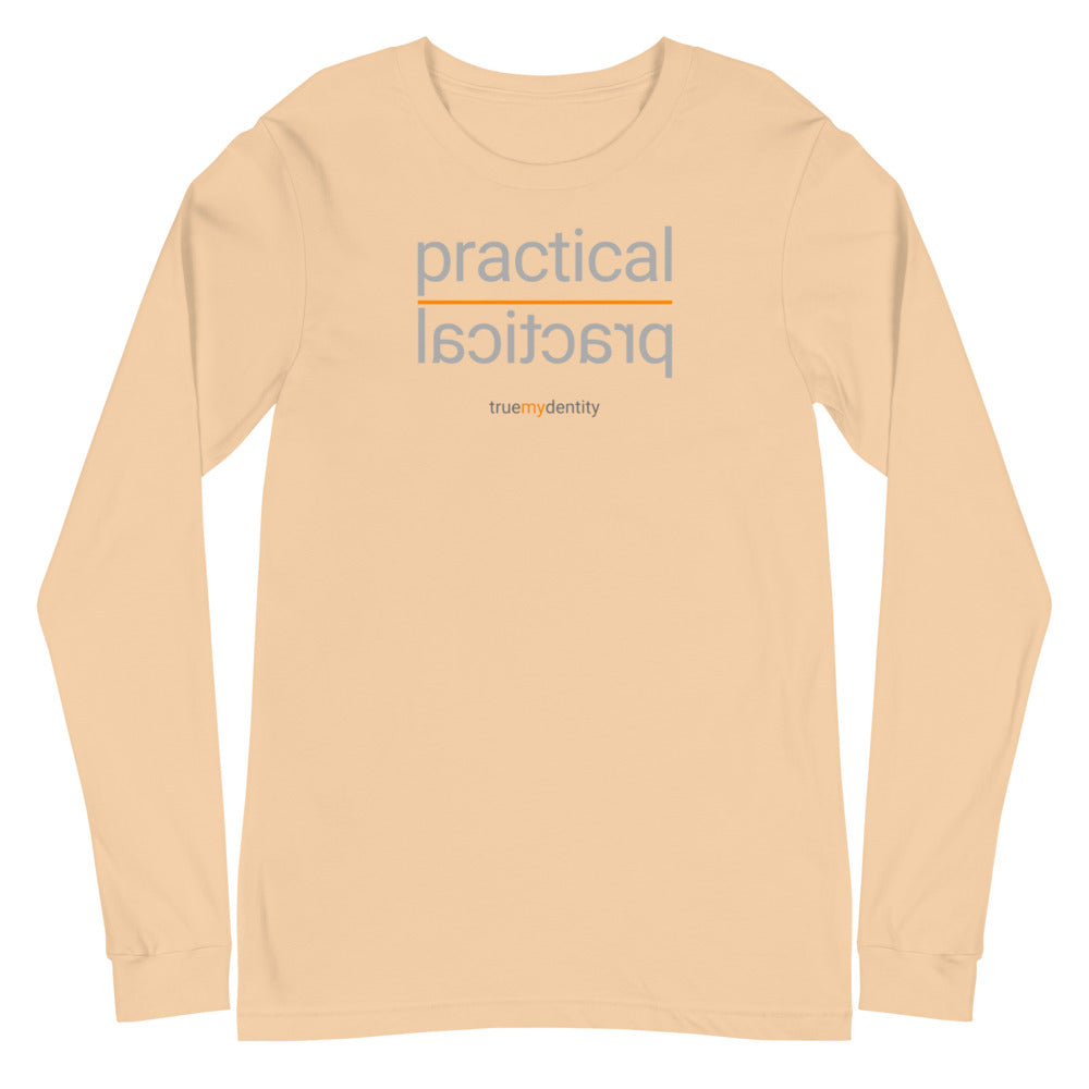 PRACTICAL Long Sleeve Shirt Reflection Design | Unisex