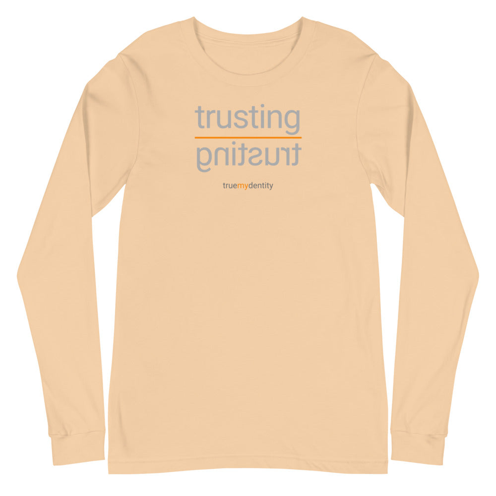 TRUSTING Long Sleeve Shirt Reflection Design | Unisex